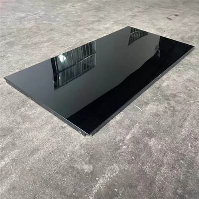 مشبك في لوحة سقف من الفولاذ المقاوم للصدأ 0.45 مم 600 × 1200 أسود مزخرف