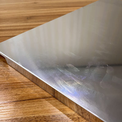 600x600mm الألومنيوم سقف معدني غير تثقيب Aodnized نصف مرآة الألومنيوم هوك على اللوحة