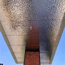الفولاذ المقاوم للصدأ مرآة المموج لوحة السقف سمك 20 مم للماء