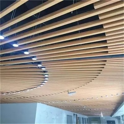 مركز تسوق ألومنيوم U يربك سقف 0.5 مم سهل الفك