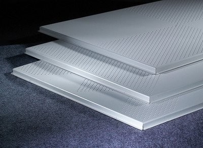 سبائك الألومنيوم 600x600mm تكمن في السقف بسمك 0.5 مم لغرفة الاجتماعات