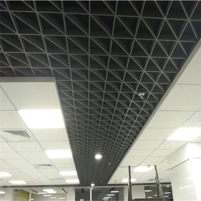 مثلث الألومنيوم المقاوم للماء سقف الخلية المفتوحة 200x200x200mm