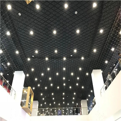 مثلث الألومنيوم المقاوم للماء سقف الخلية المفتوحة 200x200x200mm