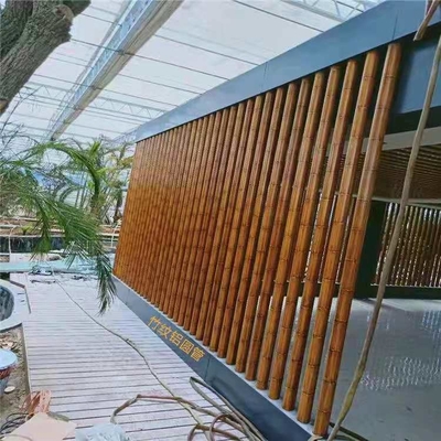 120x3000mm سقف يربك ألومنيوم أنبوبي لمحطة المترو