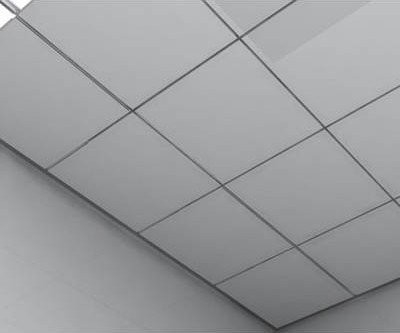 600x600mm مشبك ألومنيوم في السقف لتزيين جدار مركز المؤتمرات