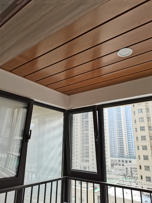 300x3000mm سقف الألومنيوم H- قطاع لتزيين جدار مركز المؤتمرات
