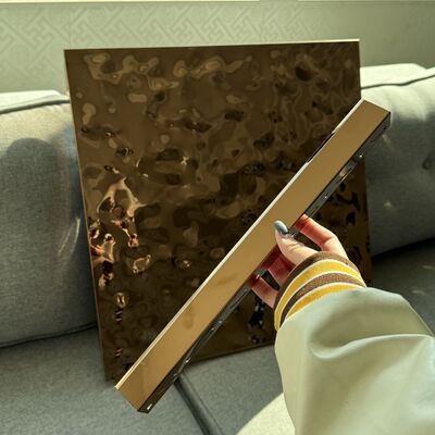 SS304 مقطوعة المياه الموجة في السقف