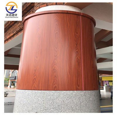الألومنيوم المقاوم للدخان 1220mm X 2440mm ألواح السقف الألومنيوم الخارجية