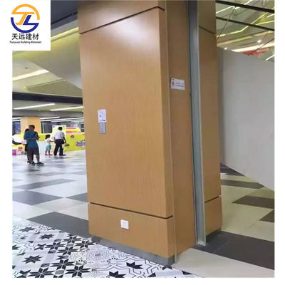 الديكور الجدار المكعب الألومنيوم المقاومة للماء OEM ألومنيوم اللوحة المركبة الخشب التشطيب